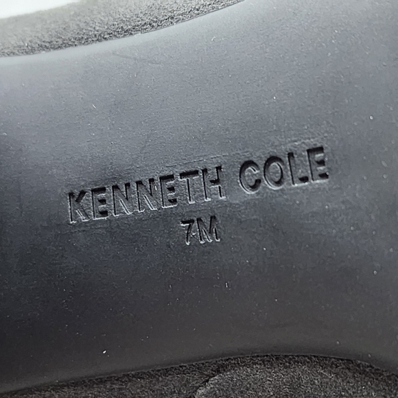 Kenneth Cole Women's Suede Leather Knee High Boots Gray- 7 - Picture 7 of 8